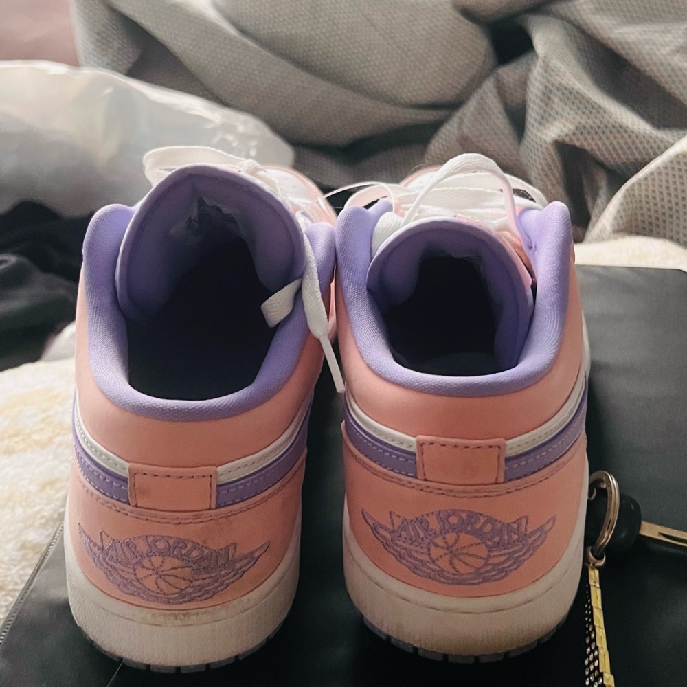 Women's Pink and Purple Sneakers - Picture 2 of 4
